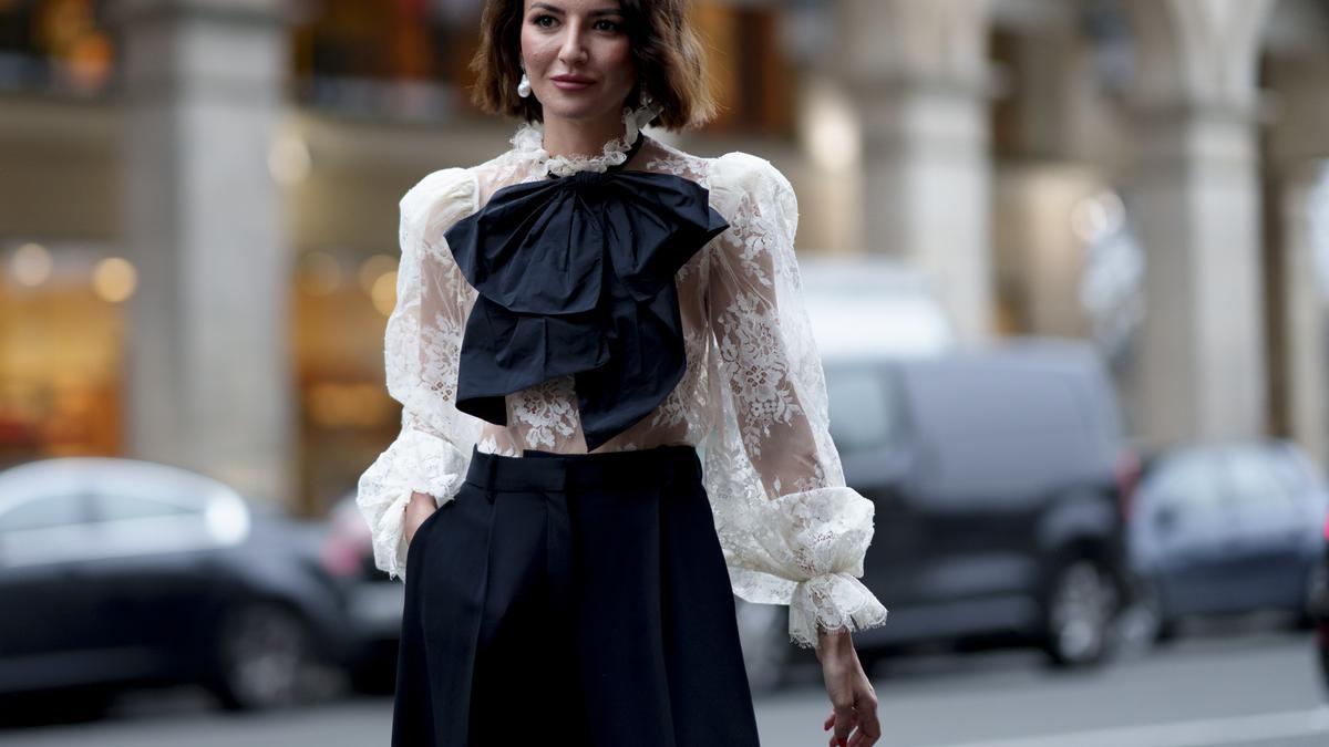 Alexandra Pereira en la Semana de la moda de Paris