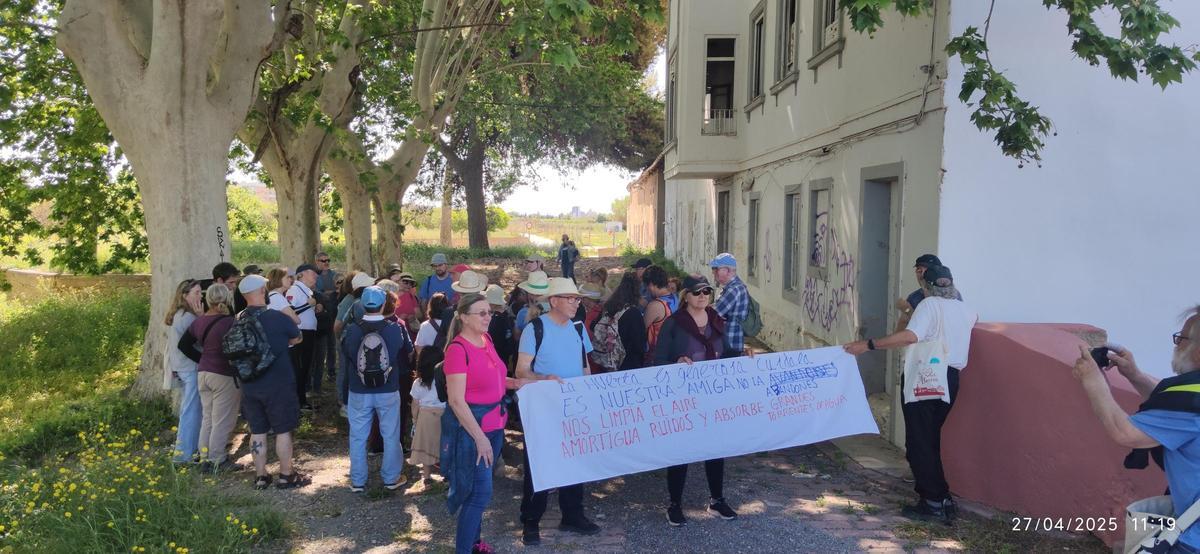 Reivindicación de cuidar el medio ambiente en Paterna.