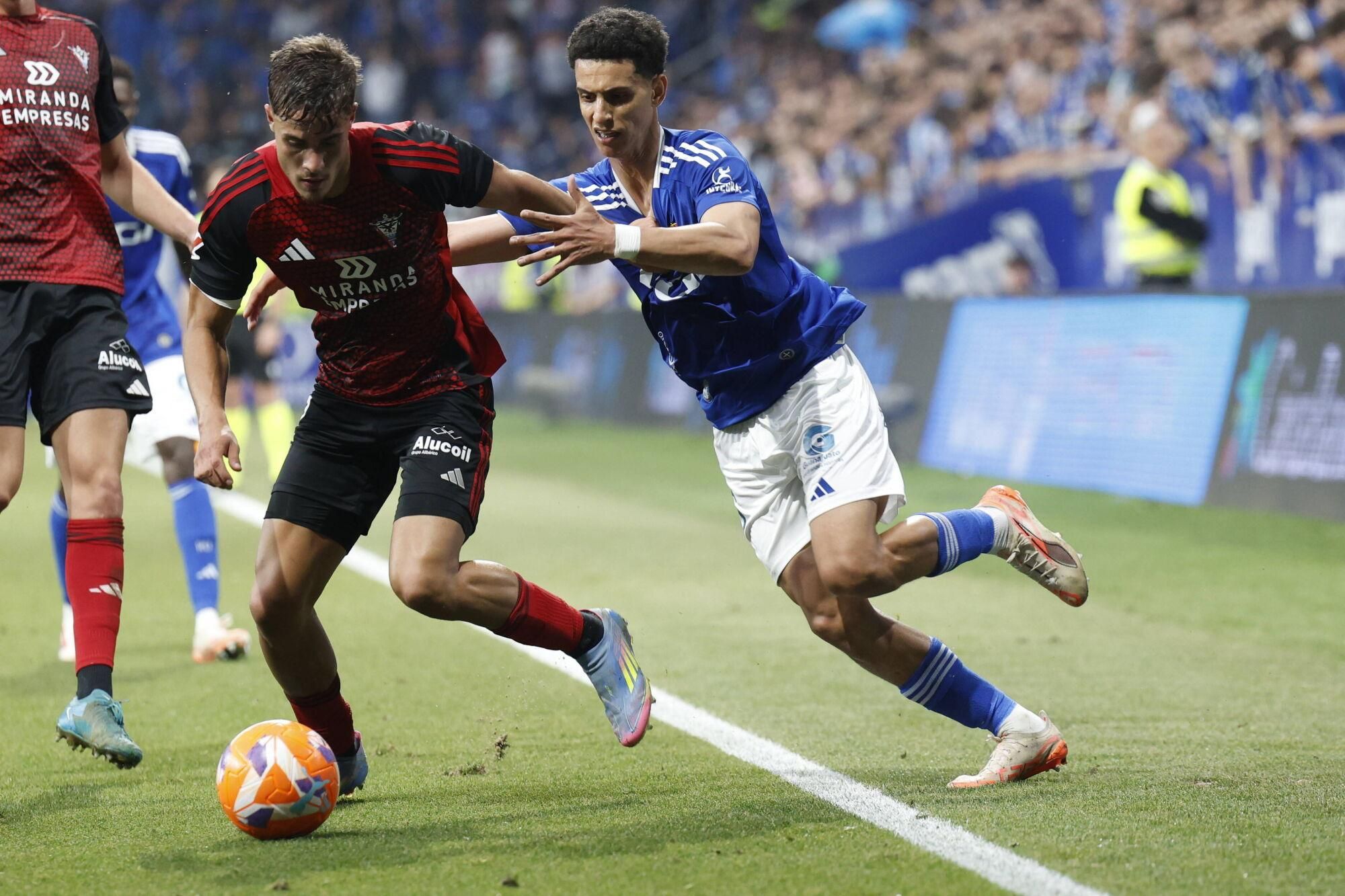 Así se vivió en el Carlos Tartiere la final del play-off entre el Real Oviedo y el Mirandés