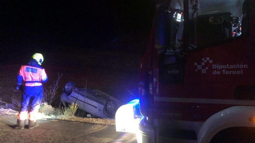 Fallece un joven de 24 años al salirse de la carretera en Alacón