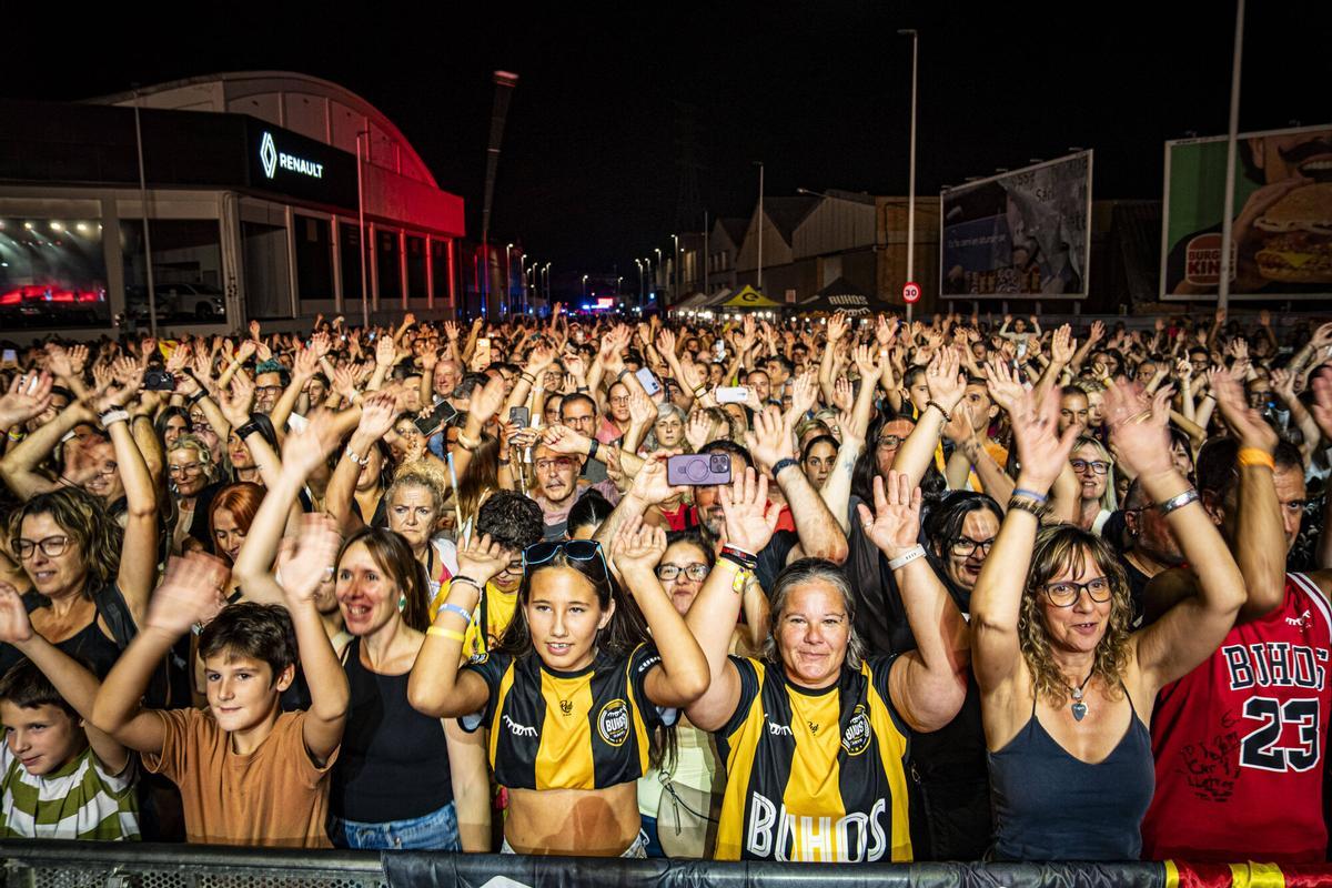El concert de Buhos per Festa Major de Manresa, en imatges