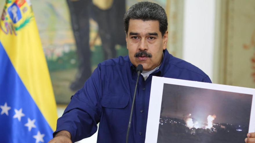 Maduro denuncia un sabotaje.