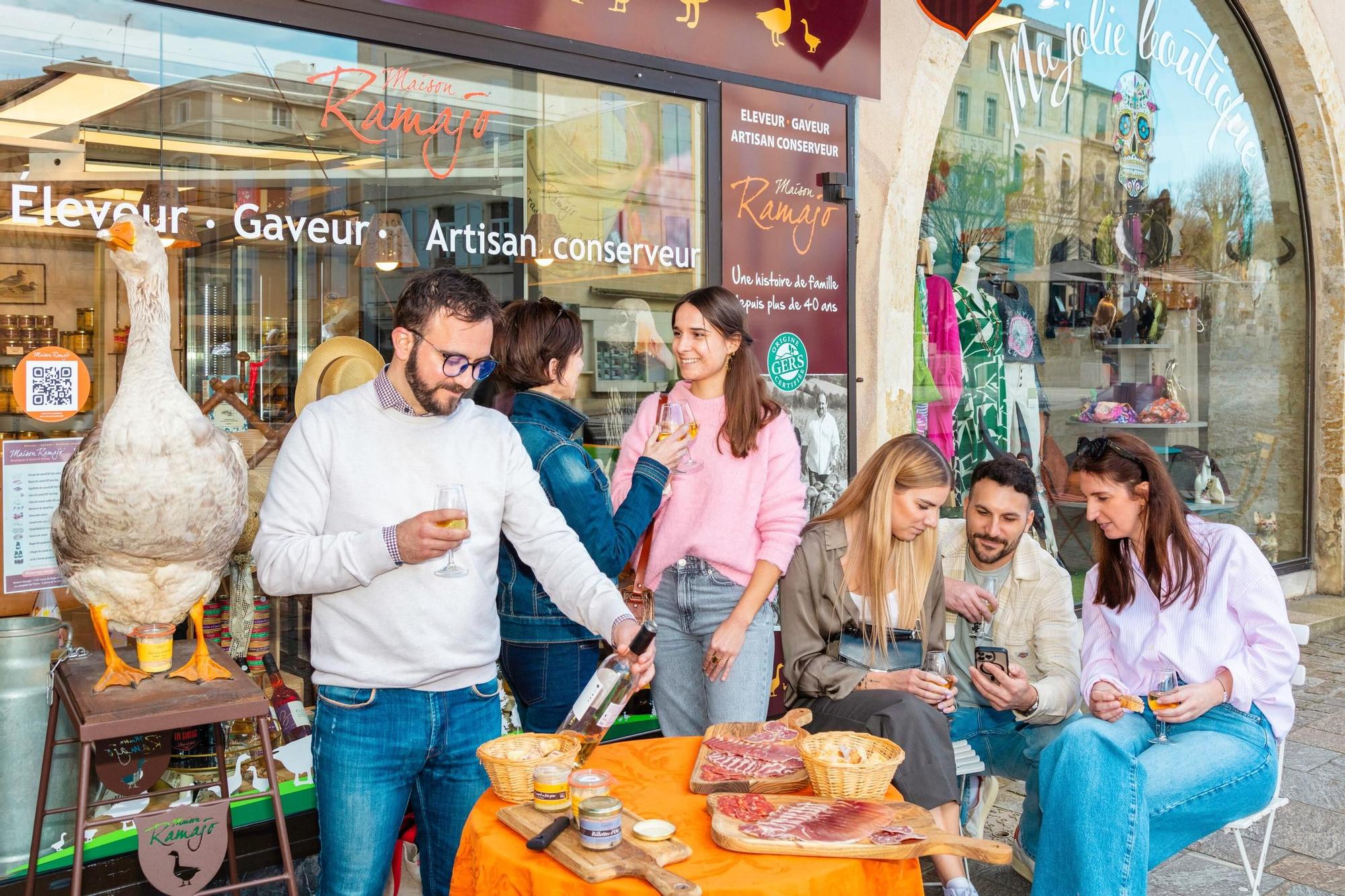 Degustación de productos locales