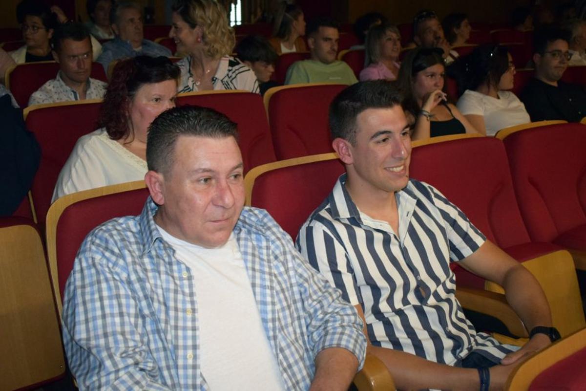 Un momento de la fiesta de graduación del IES de Valga.