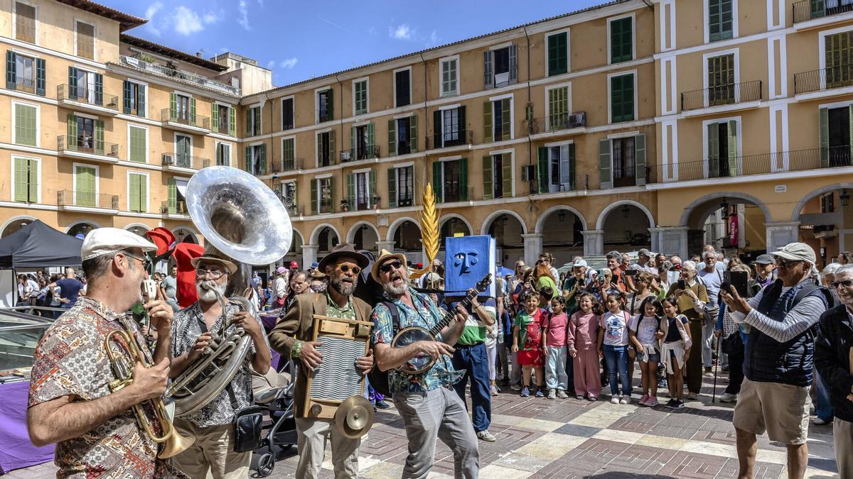 Las imágenes de Sant Jordi en Palma