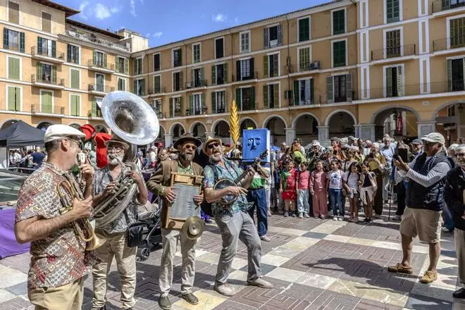 Las imágenes de Sant Jordi en Palma