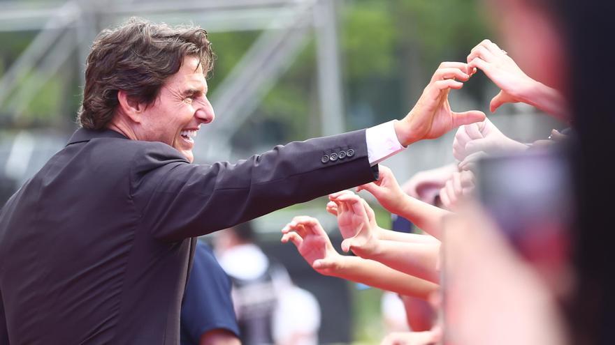 Tom Cruise visita Barcelona como invitado sorpresa de la feria CineEurope