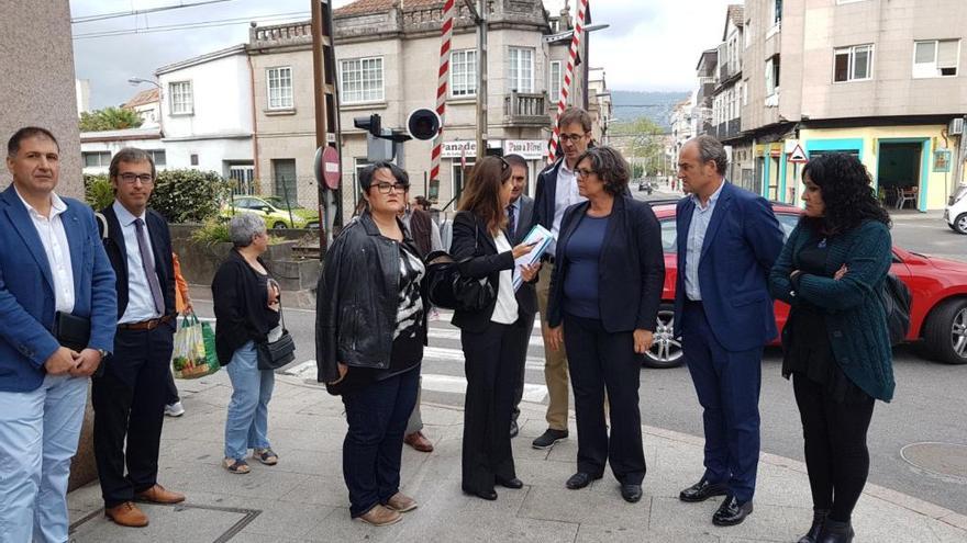 Reunión entre Adif y la alcaldesa Eva García de la Torre