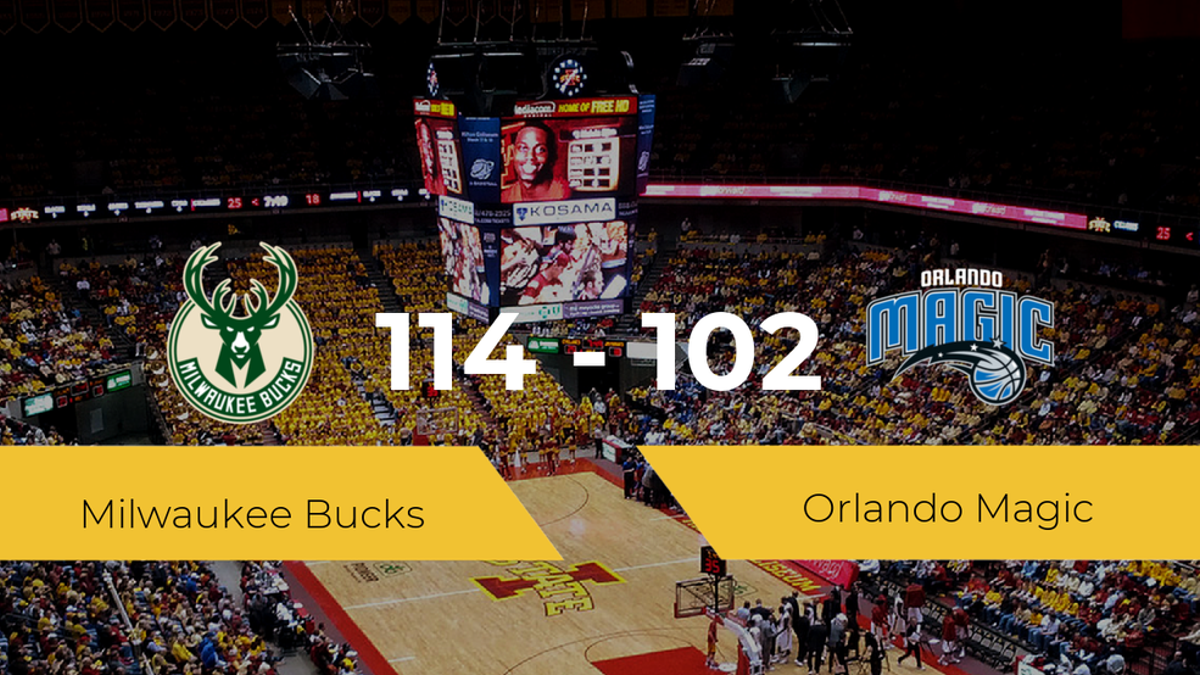 Victoria de Milwaukee Bucks ante Orlando Magic por 114-102