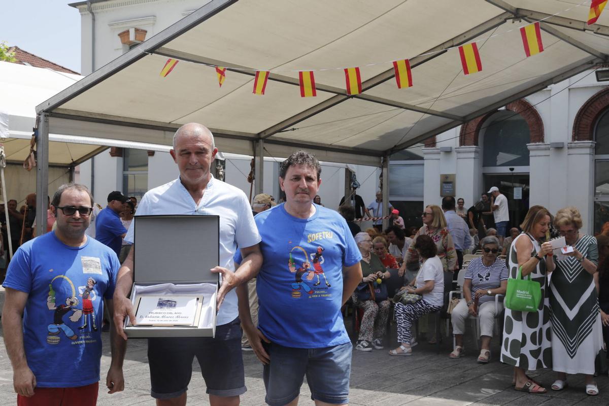 Valentín Álvarez recoge el galardón de Trubieco del Año: "Es uno de los días más felices de mi vida"