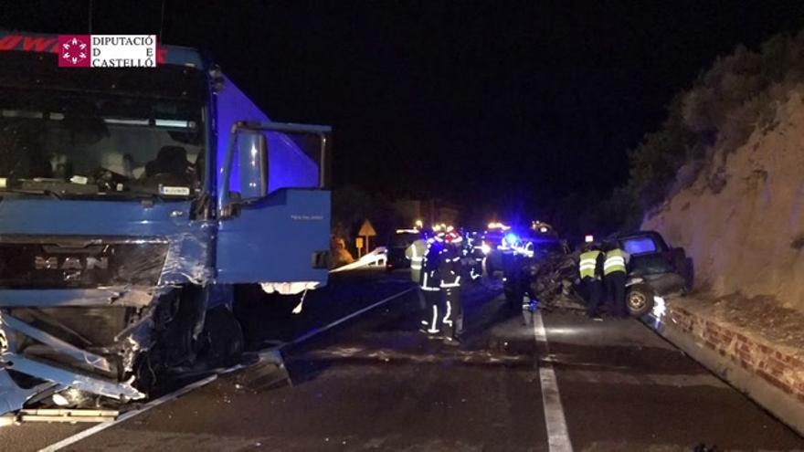 Accidente mortal en la N-340 en Benicàssim