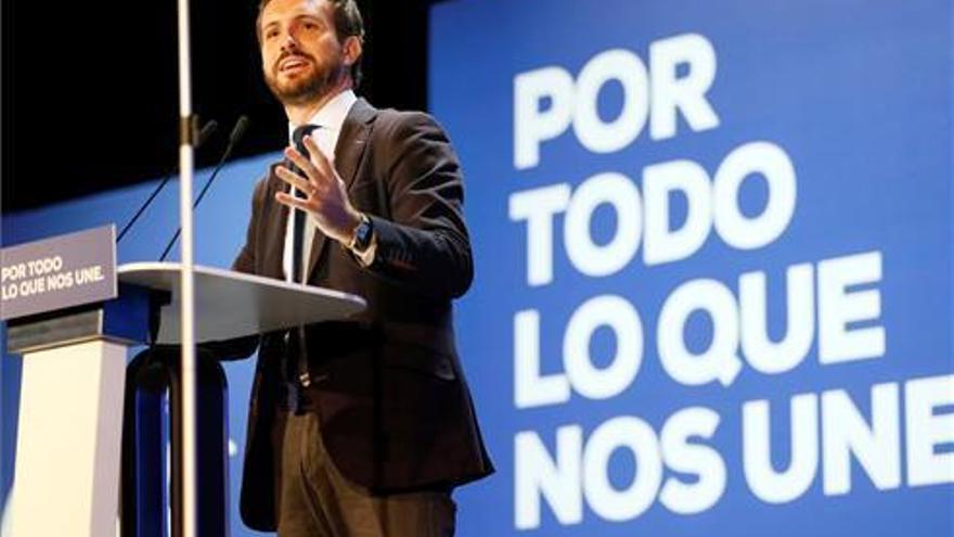 Pablo Casado mantendrá el jueves en Cáceres un encuentro con el colectivo Concemfe