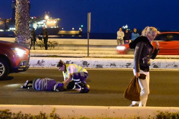 ACCIDENTE DE MOTO AUTOVÍA