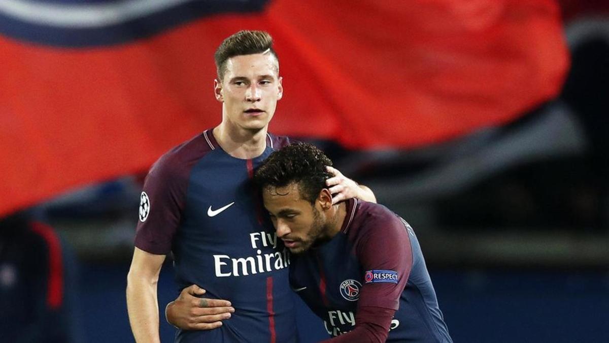 Draxler se apiada de Neymar