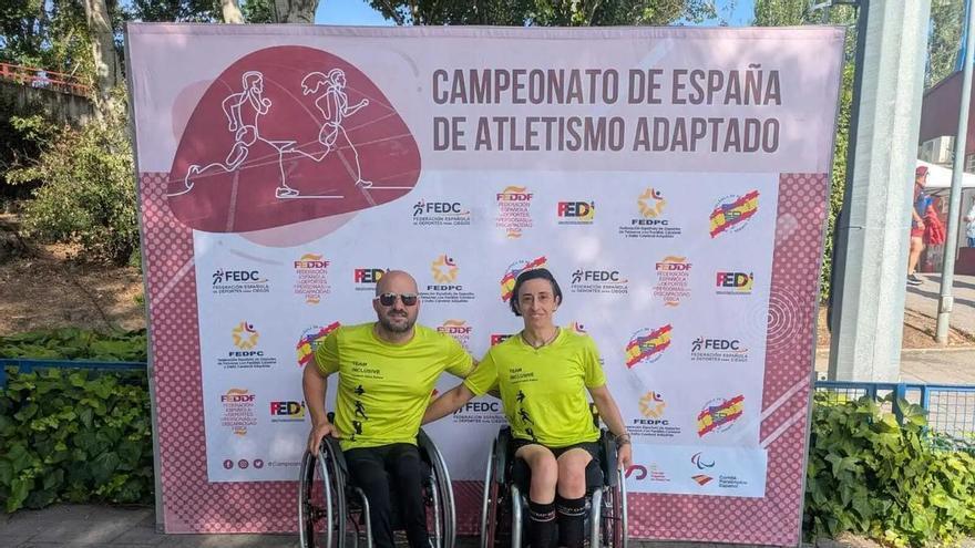 Tres títulos nacionales y dos subcampeonatos del Team Inclusive vigués