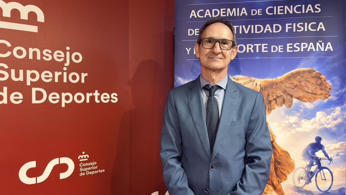 Galo Sánchez, mienbro de la Academia de Ciencias de la Actividad Física y del Deporte de España