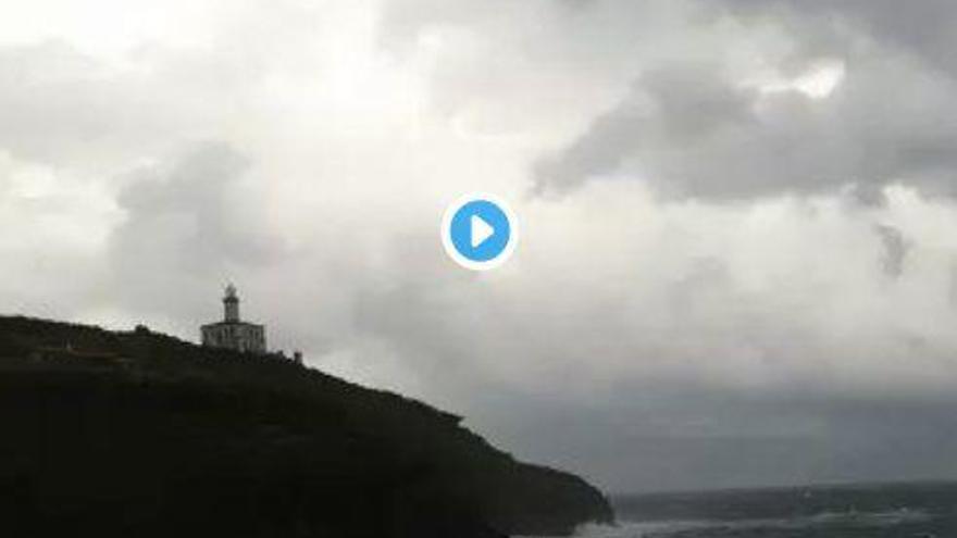VÍDEO | La fuerza del temporal también llega a las Islas Columbretes