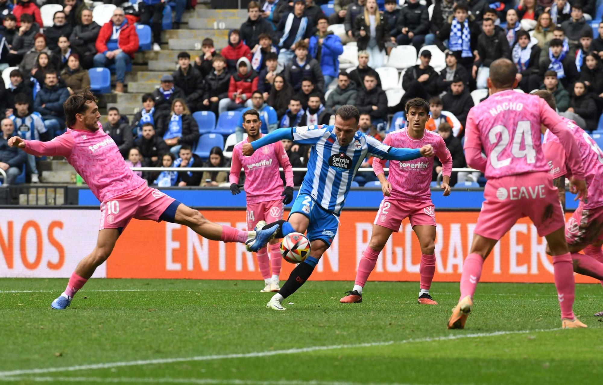 Deportivo 2-3 Tenerife