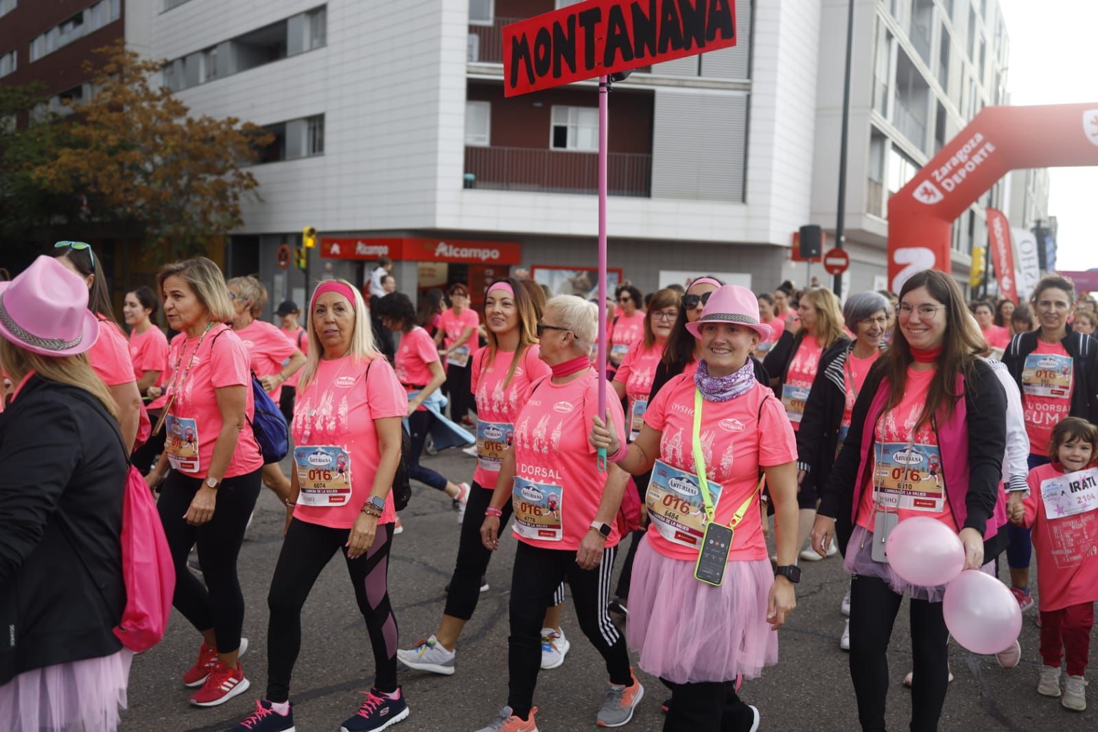 La Carrera de la Mujer de Zaragoza, en imágenes