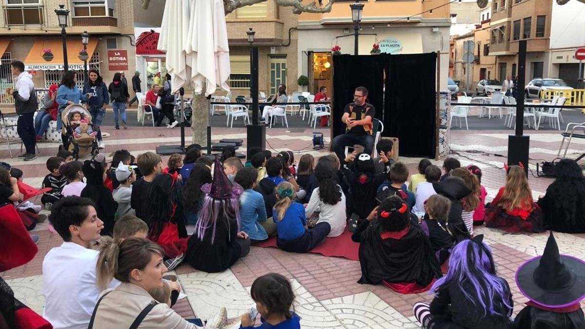 La plaza Mayor será escenario de historias y juegos.