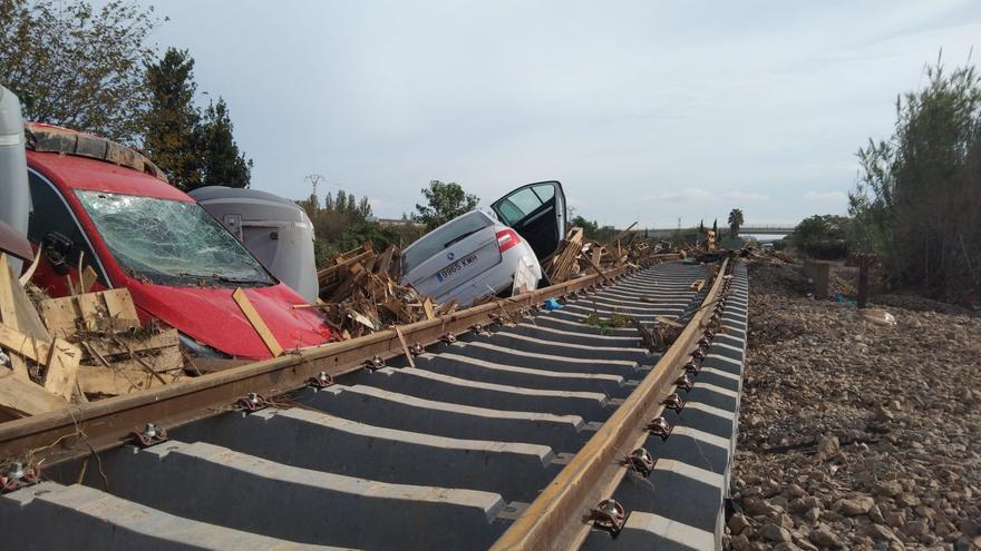 El &#039;oasis camper&#039; que se salvó de la riada entre Aldaia y Alaquàs