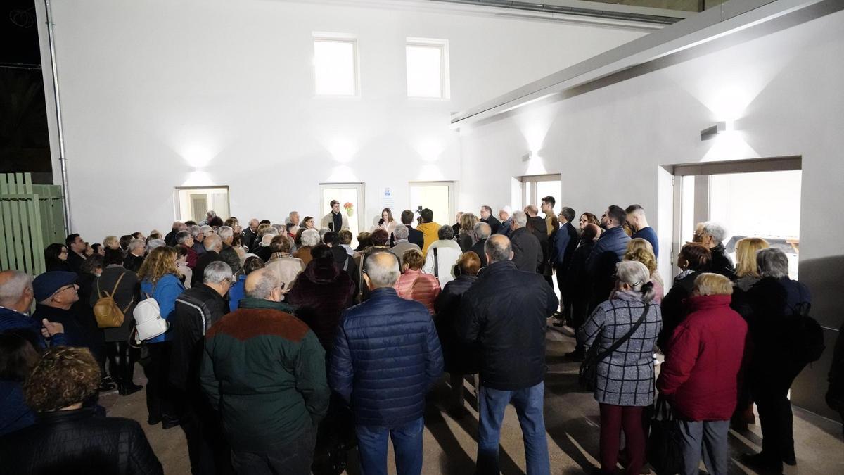Inauguración del nuevo centro social de mayores de la Llosa de Ranes.