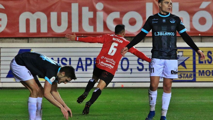 Uno de los goles marcados por el zamora ayer. | José Luis Fernández