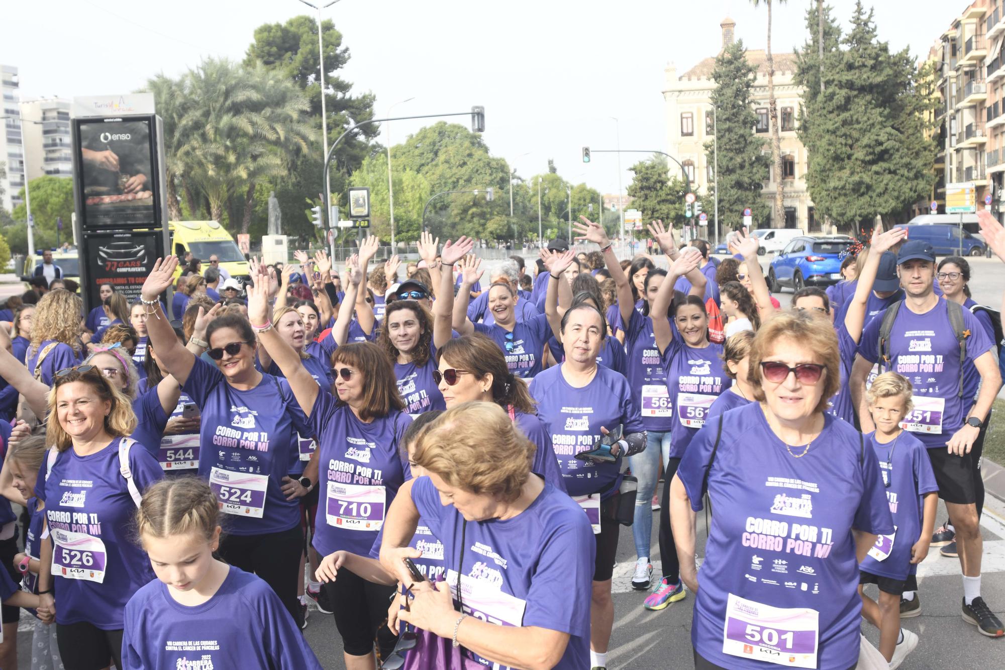 Carrera contra el cáncer de páncreas en Murcia