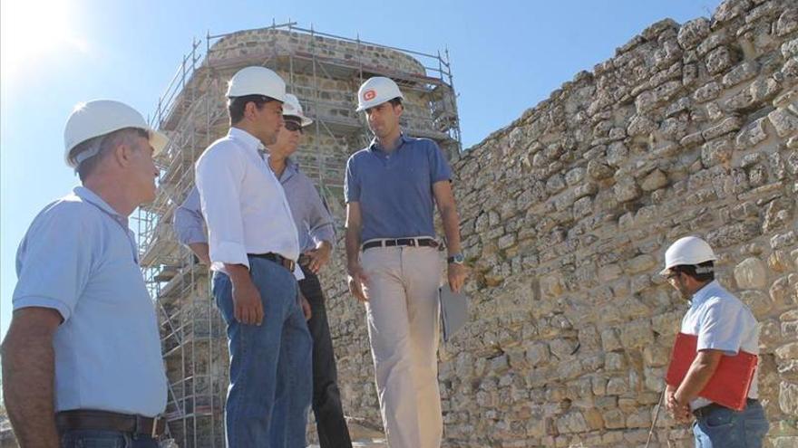 La torre del castillo vuelve a mostrar su volumetría original