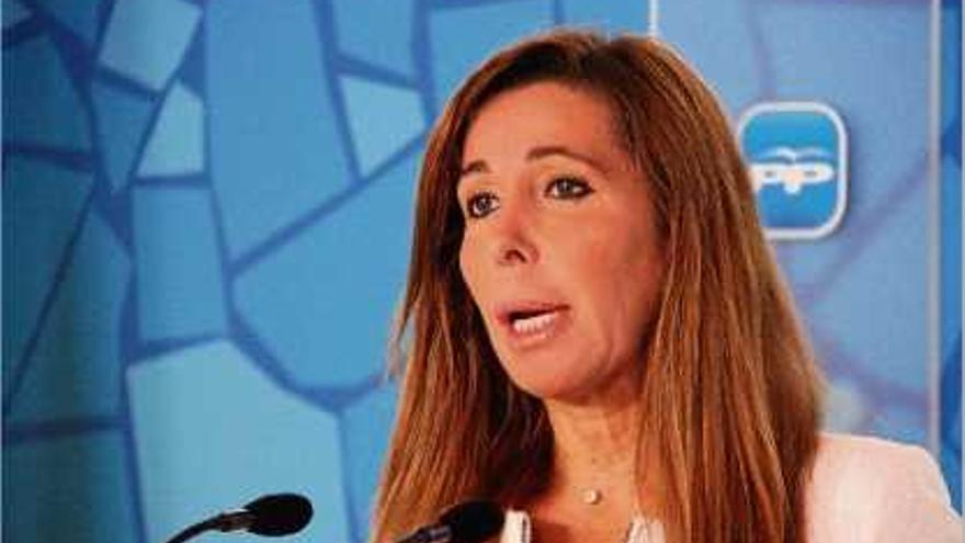 La presidenta del PPC, Alícia Sánchez-Camacho.