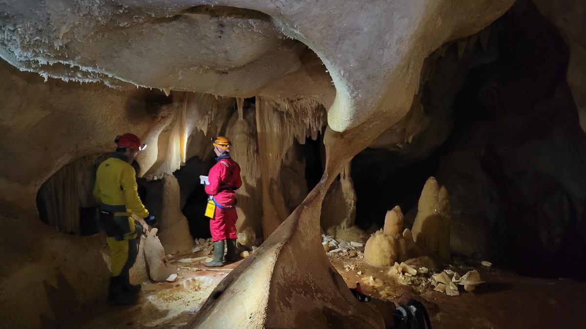 Cueva de las Estegamitas, en La Araña.