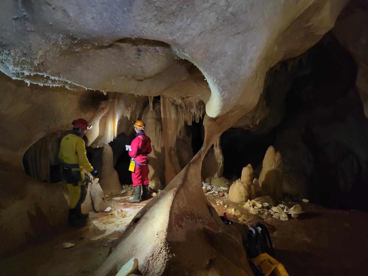 Cueva de las Estegamitas, en La Araña.