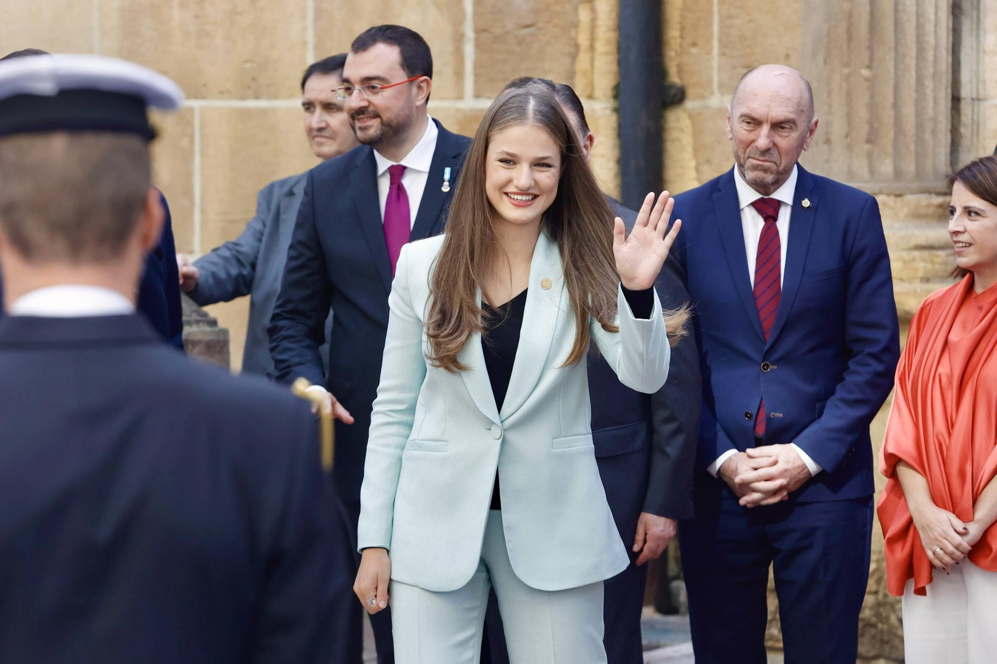 La Princesa Leonor recibe el título de Alcaldesa Honoraria de Oviedo y la Medalla de Asturias. 