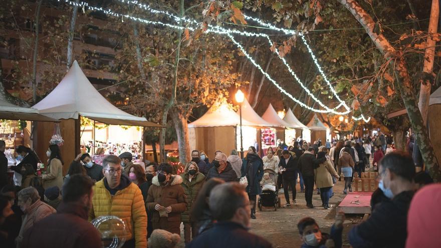 El mercado navideño del parque López de Ayala tendrá una pista de hielo y 20 casetas