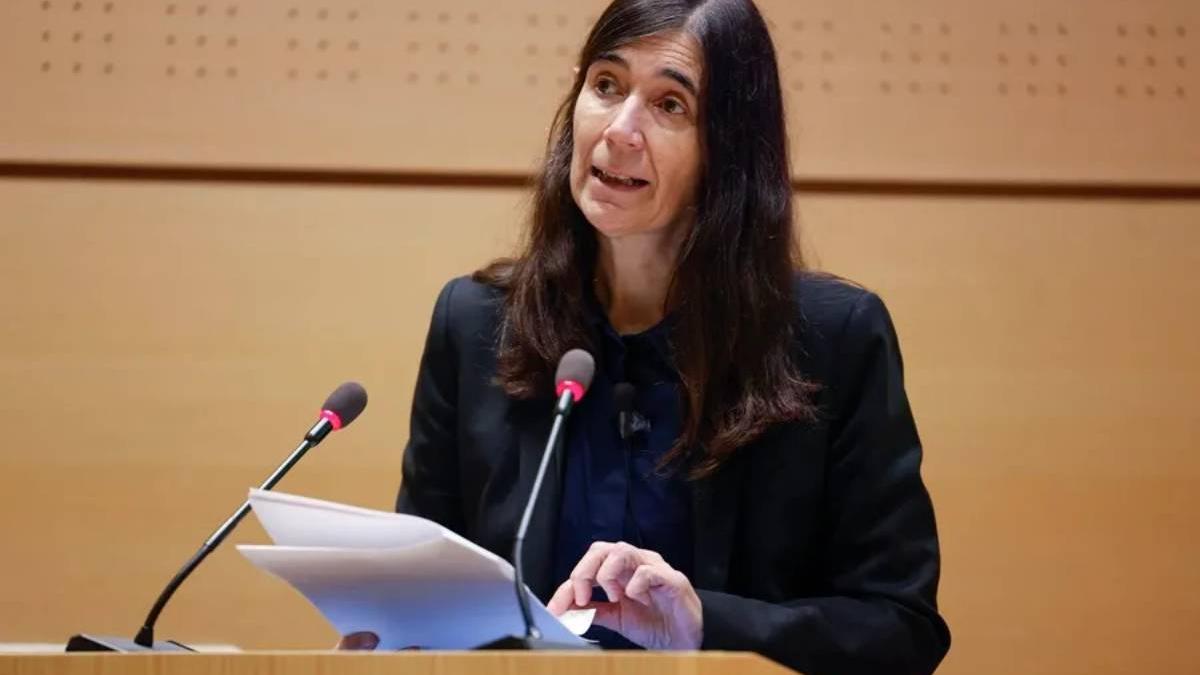 La directora científica del Centro Nacional de Investigaciones Oncológicas (CNIO), María Blasco, durante una comparecencia ante los medios, el 21 de enero de 2025.