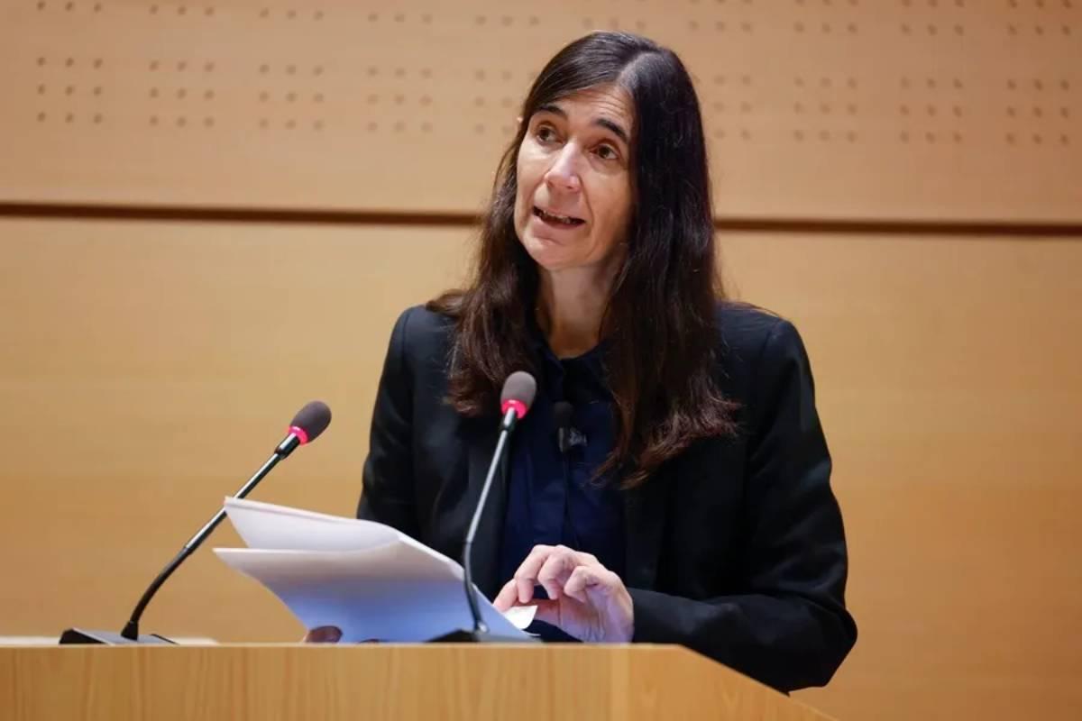 La directora científica del Centro Nacional de Investigaciones Oncológicas (CNIO), María Blasco, durante una comparecencia ante los medios, el 21 de enero de 2025.