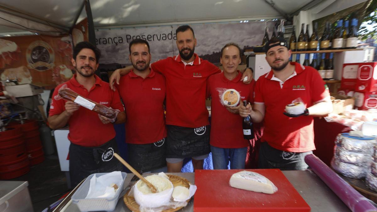 Los productos portugueses conquistan los paladares en el Festival Arco Atlántico de Gijón