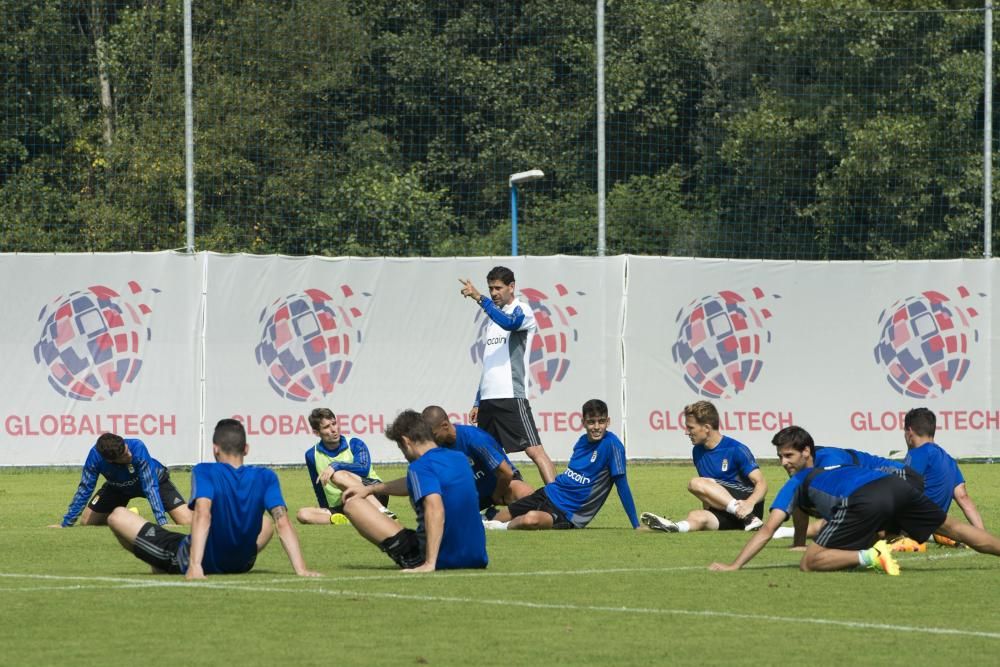 Entrenamiento del Real Oviedo