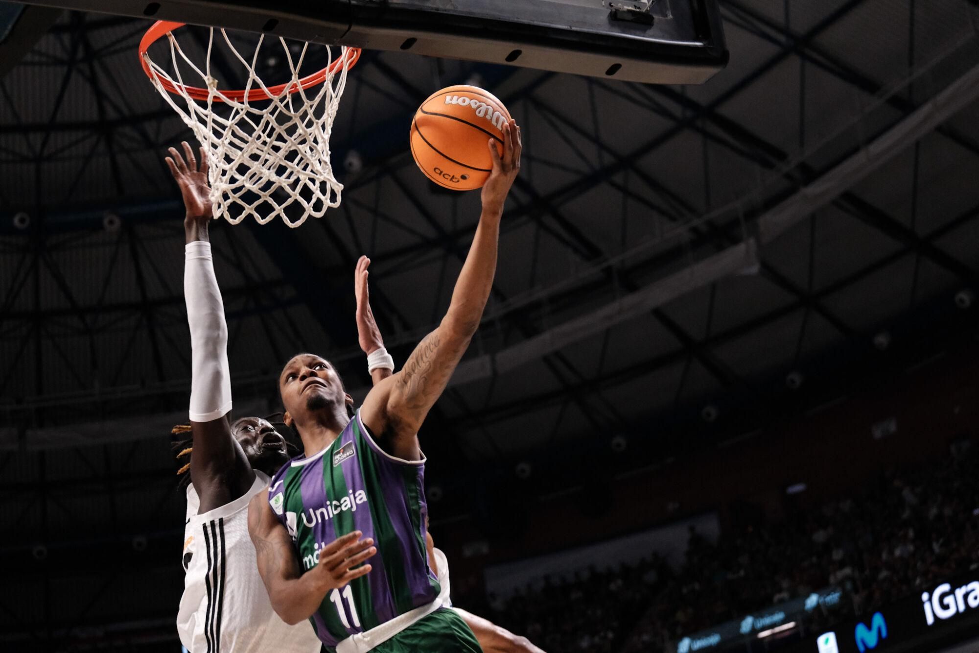 Cuarto partido de semifinales de la ACB: Unicaja-Real Madrid