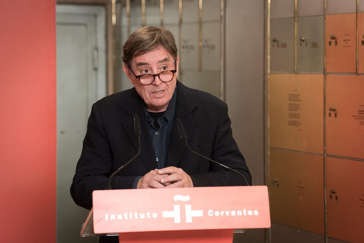 García Montero en el Instituto Cervantes.