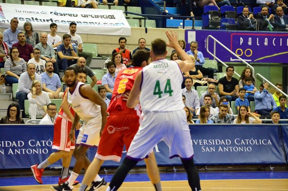 Baloncesto: UCAM Murcia - Unicaja Málaga