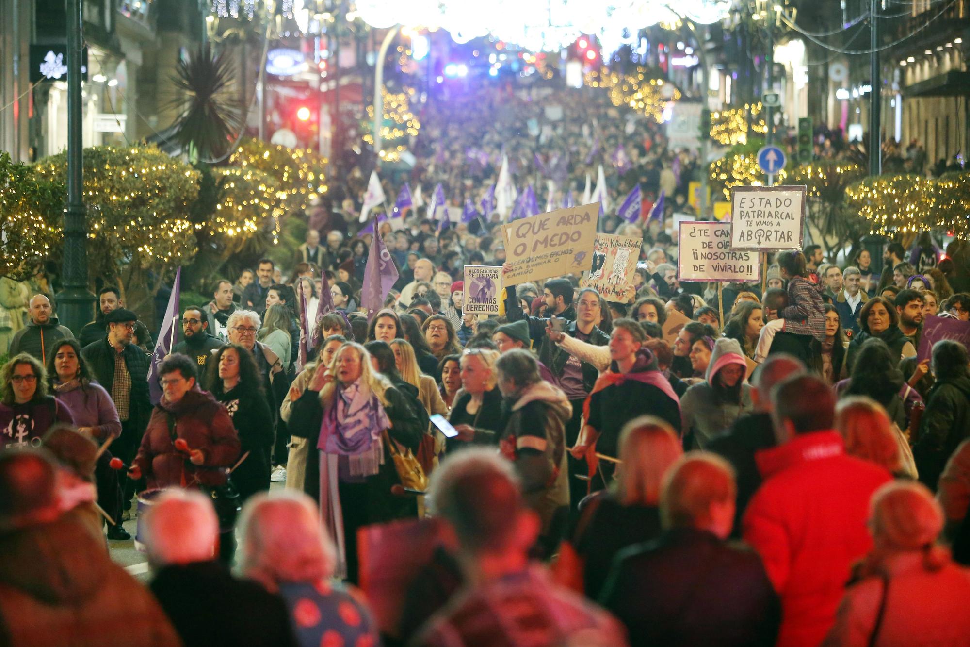 Vigo sale a la calle contra el machismo