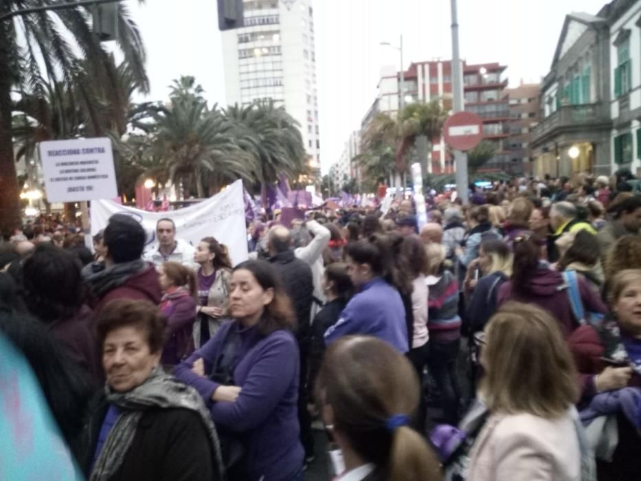 8M - Manifestación del Día de la Mujer en Las Palmas de Gran Canaria