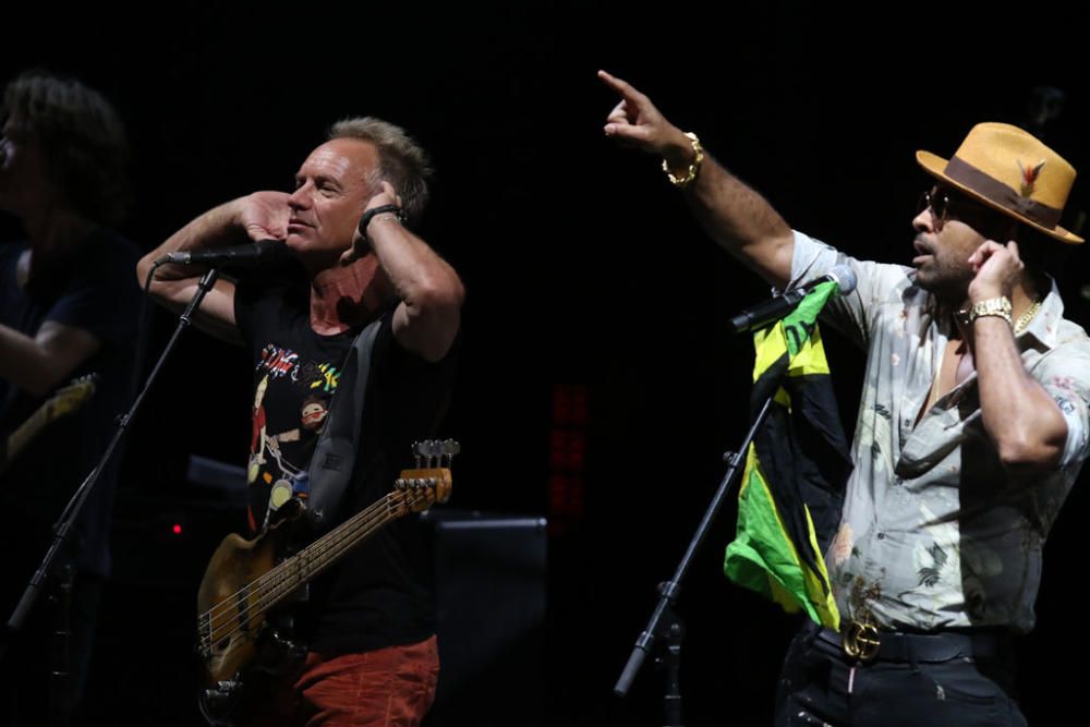 Sting y Shaggy, mano a mano en la cantera de Nagüeles.