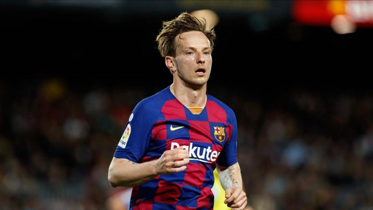 Ivan Rakitic, con el Barcelona