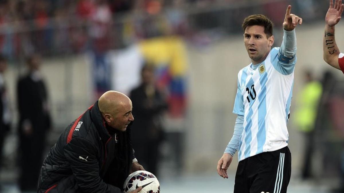 Messi y Sampaoli puede encontrarse en la selección