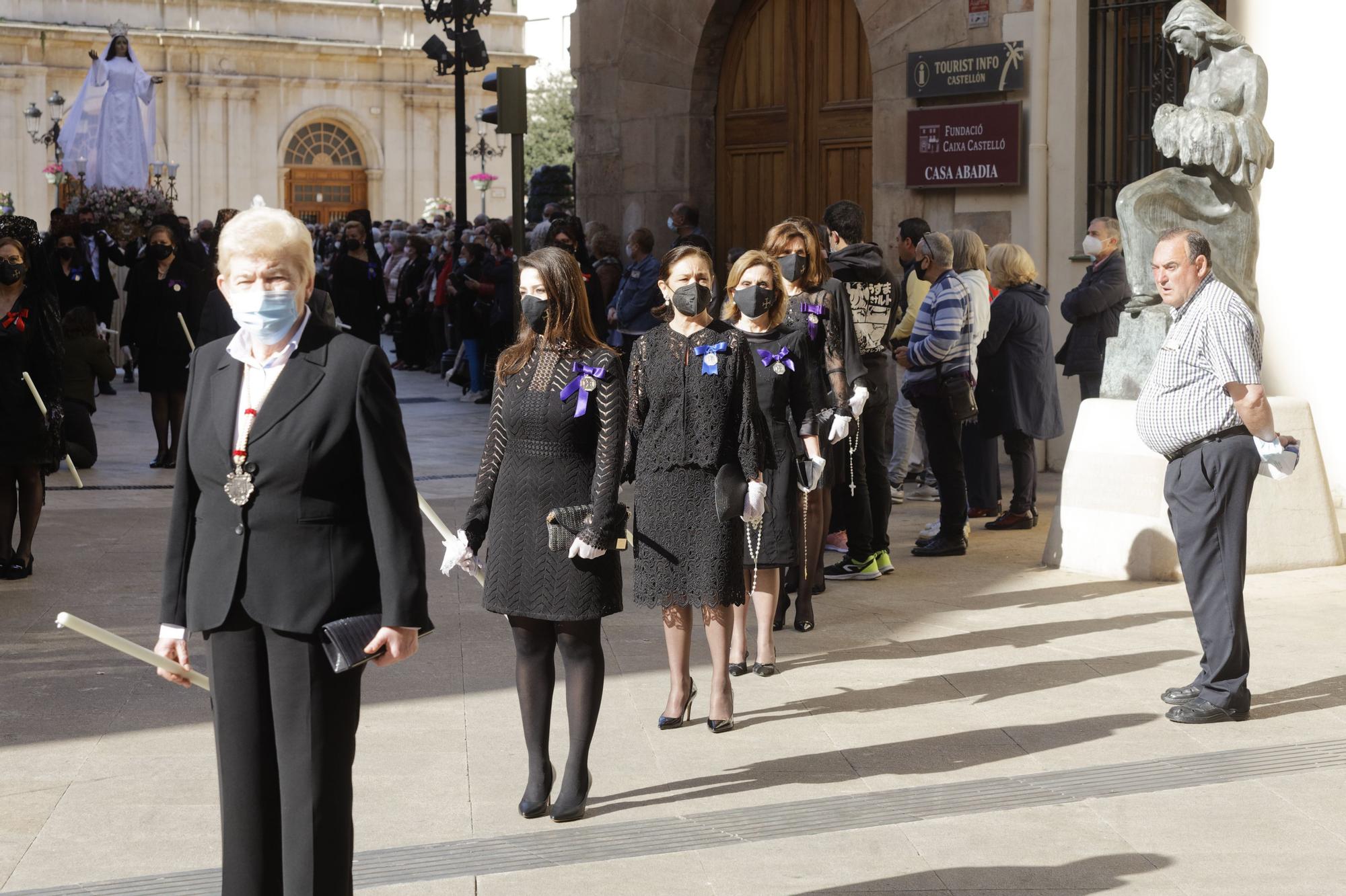 Procesión del Encuentro de Pascua en Castelló.