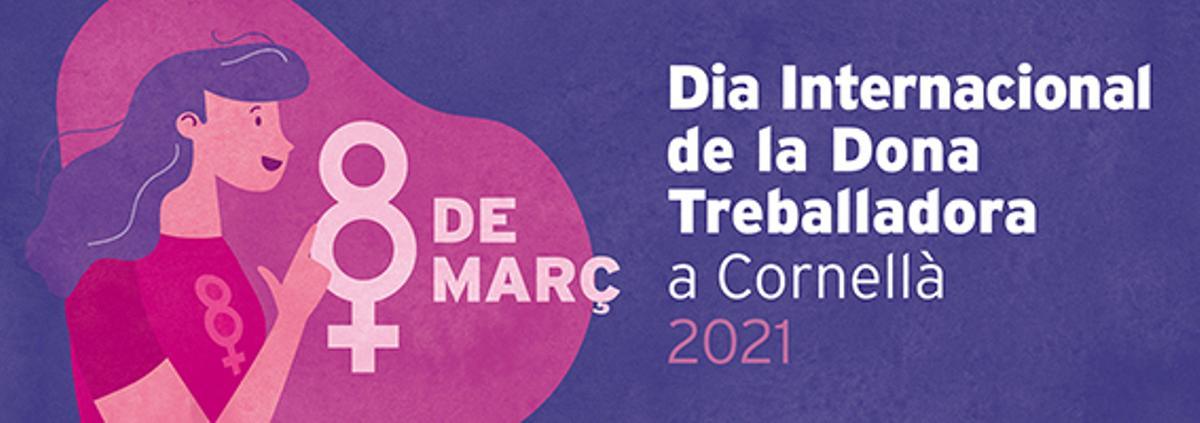 Cornellà remarca el seu compromís amb el feminisme i les reivindicacions del dia de la dona treballadora