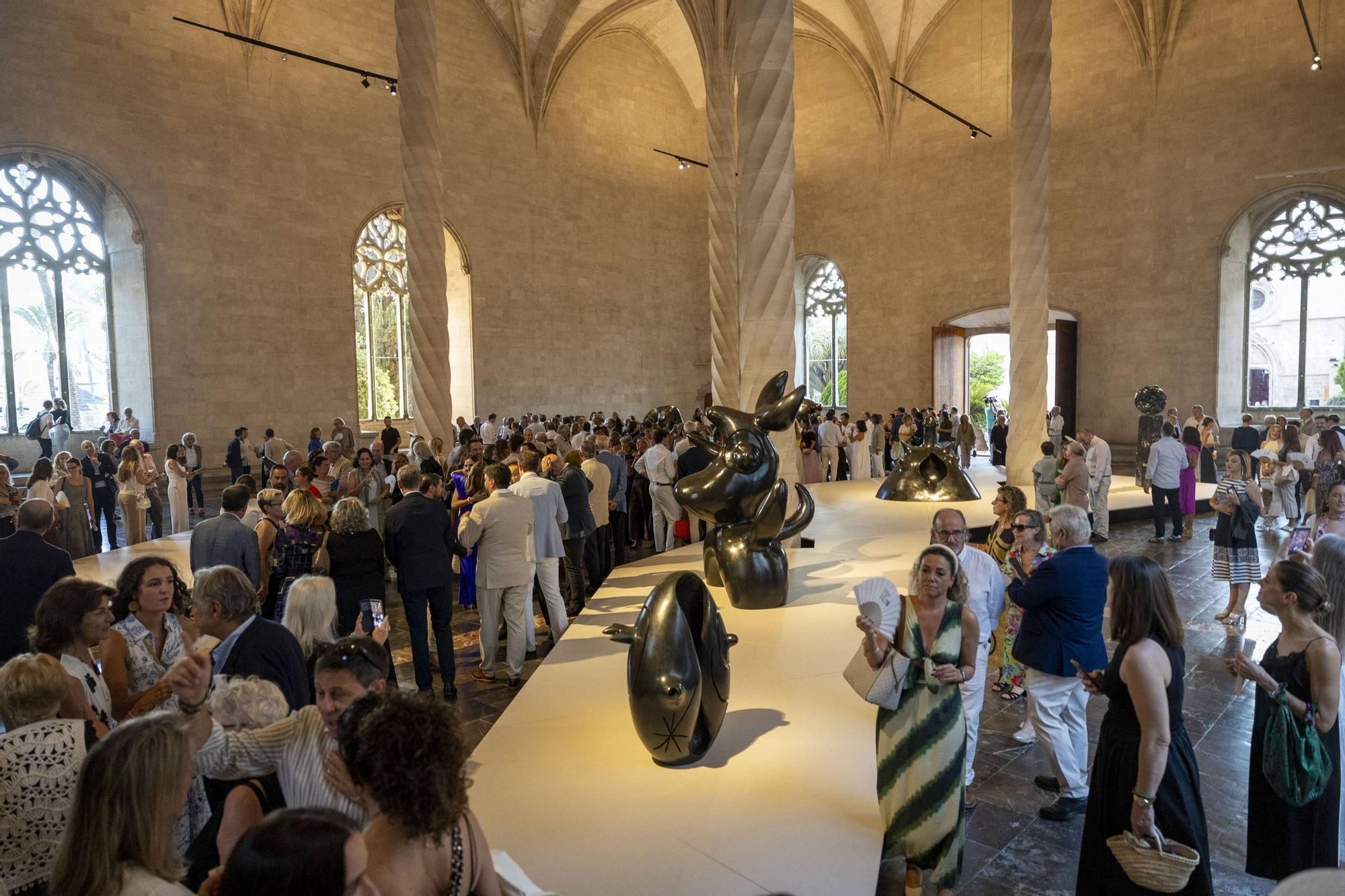 La exposició de Miró en La Llotja, en imágenes