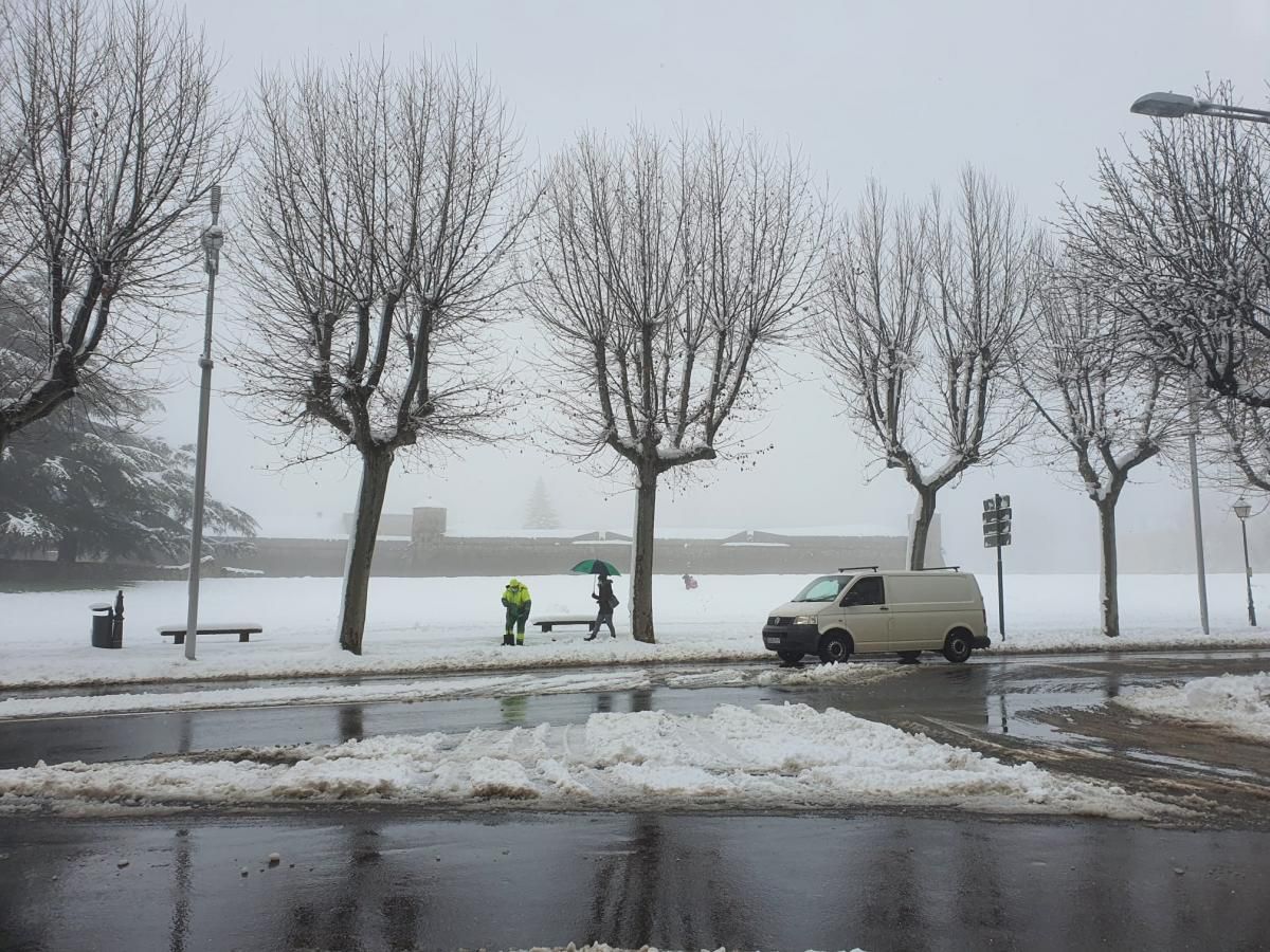 El azote del invierno en Aragón